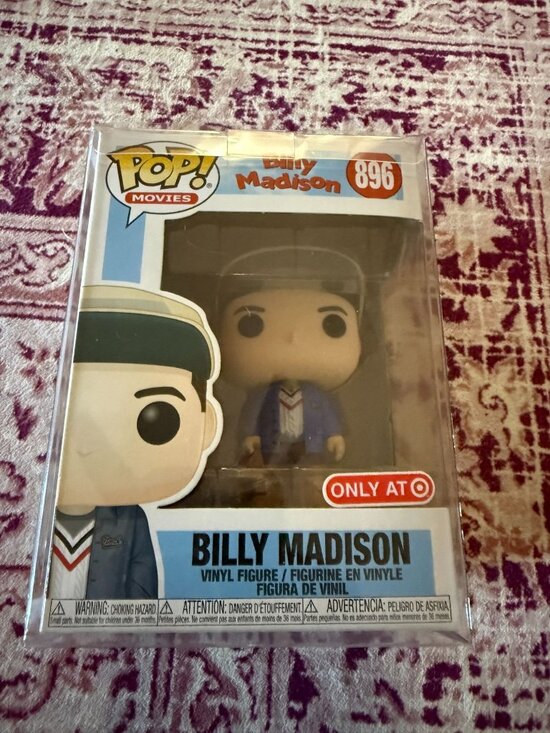 Funko Other - Funko Pop Billy Madison Target Exclusive #896 Vinyl Figure Protector Case New!!!